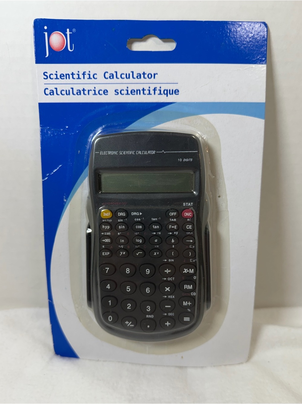 Jot Scientific Calculator 10 Diget Display New
